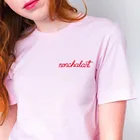 Женская футболка с вышивкой, женская модная футболка с надписью, camiseta rosa feminina, гранж, забавный tumblr, футболки с цитатами, топы