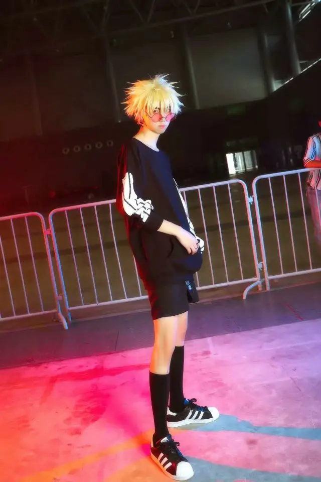 [Сток] Аниме Boku no Hero Academy Bakugou Katsuki, повседневная одежда, уличный тканевый костюм для косплея на Хэллоуин