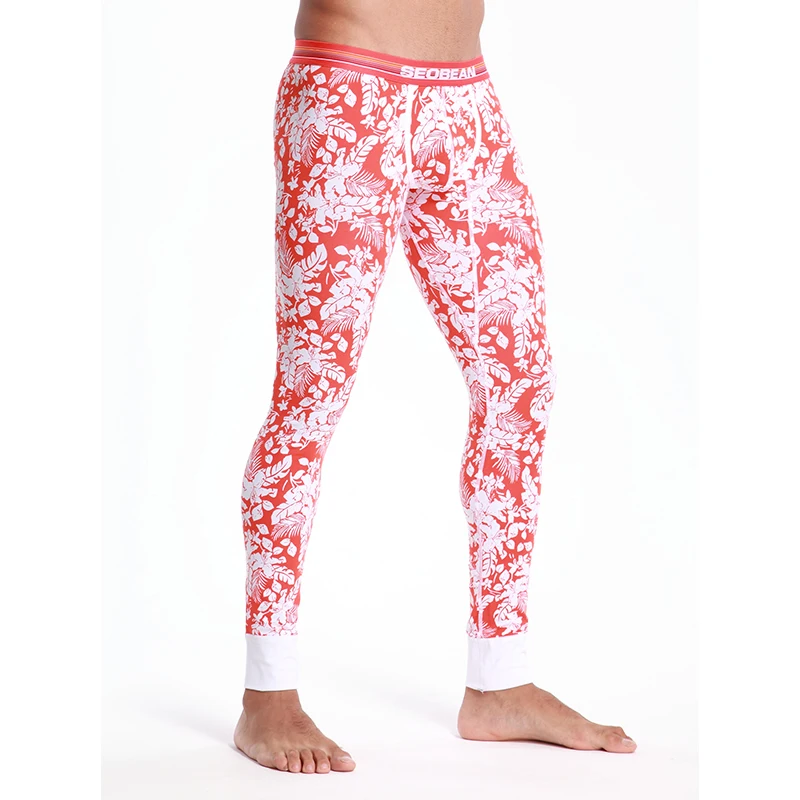 Новинка мужские длинные штаны облегающие пикантные легинсы с низкой талией