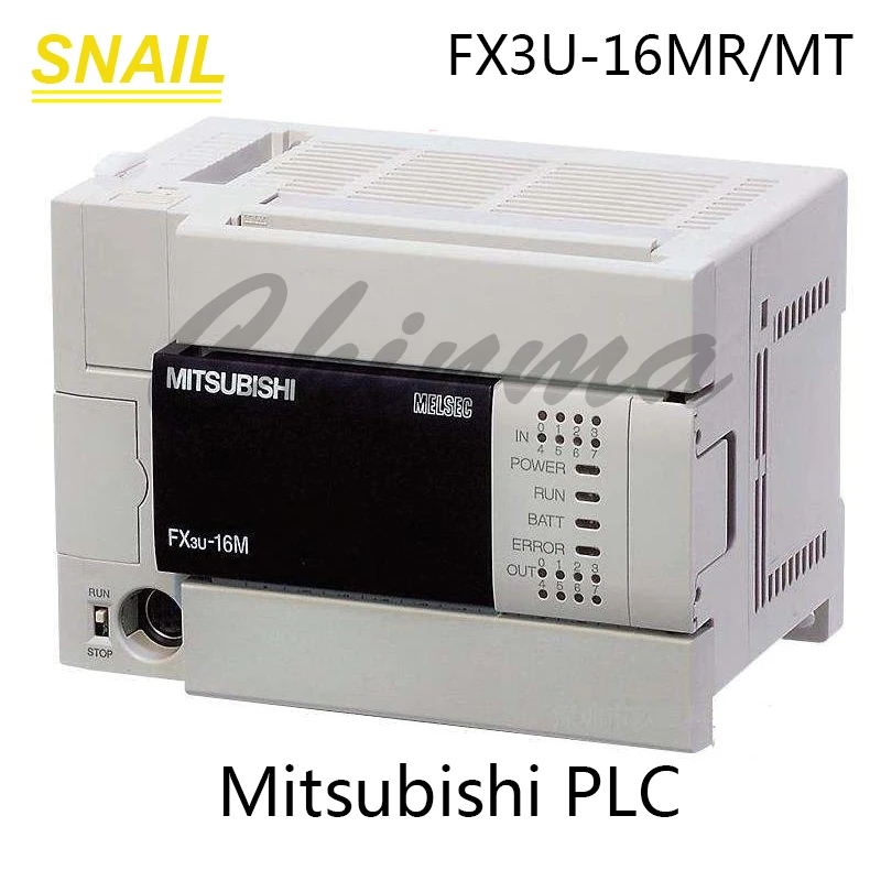 PLC FX3U 16MR ES A 16MT A.for оборудование с ЧПУ. Промышленный контроль. Обрабатывающий центр.
