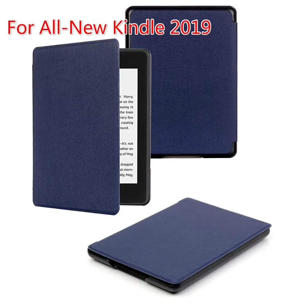 Чехол для Amazon полностью новый Kindle (выпуск 2019 года) легкий чехол из искусственной