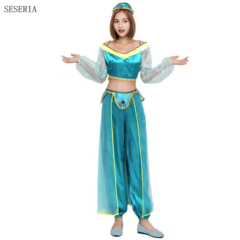 SESERIA New Belly Dance Costume Bollywood Dress Womens Dancing Sets | Тематическая одежда и униформа