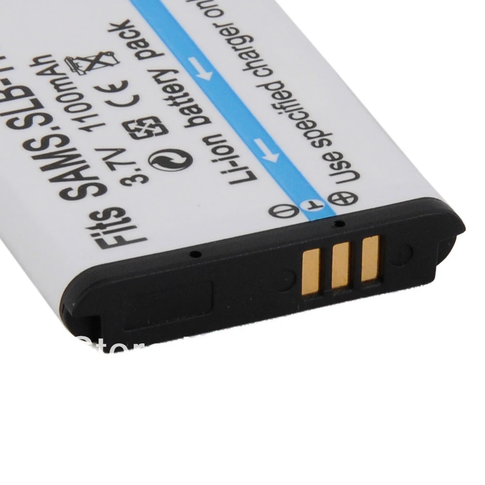 Сменный аккумулятор для камеры 3 шт./лот Samsung NV100 1137D SLB |camera battery|camera battery for samsungbattery
