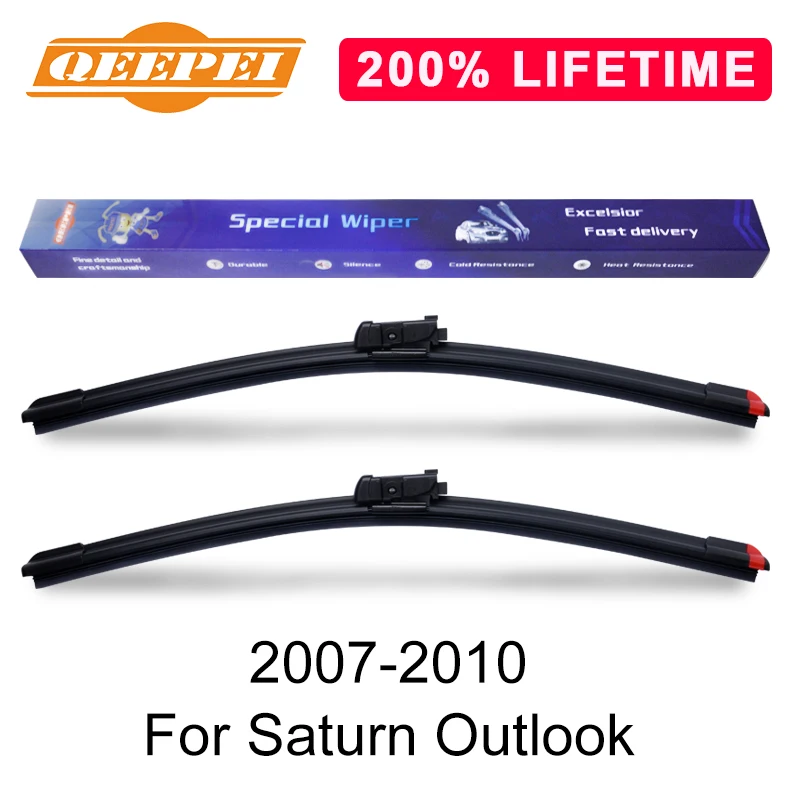 Сменная Щетка стеклоочистителя QEEPEI для Saturn Outlook 2007 2010 силиконовая резина