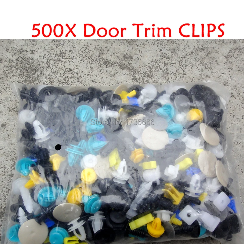 500 шт. фиксаторы для двери автомобиля|bumper rivet|door trimdoor trim panel |