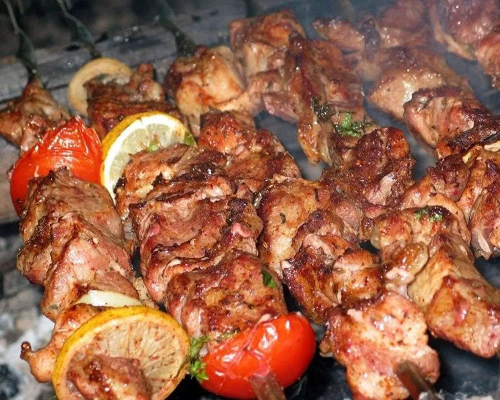 45 см 17,7 ''шампуры для барбекю из нержавеющей стали Shish Kabob гриль металлический шашлык вертел иглы палочки Открытый лагерь инструменты с наконечником ручка