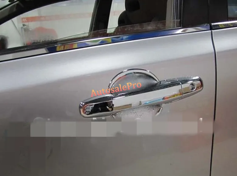 Хромированная боковая дверная ручка крышка чаши отделка для Honda Civic 2006 2007 2008 2009 2010
