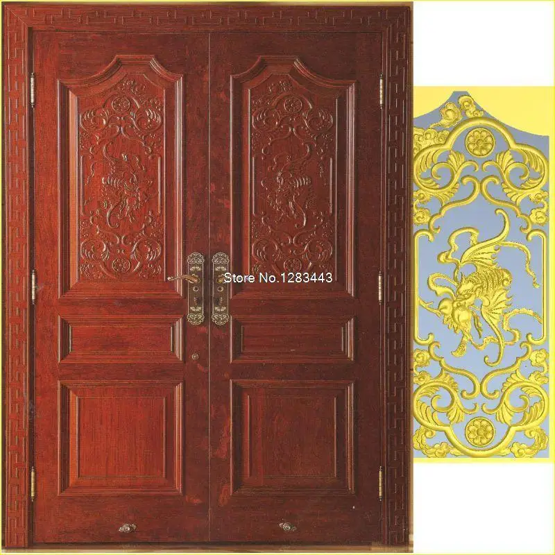 

Door_13 3D STL формат мебели, украшение 3D модель STL рельефа для мебели формата STL с ЧПУ