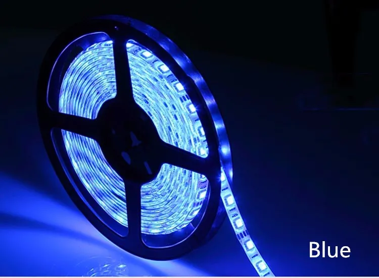 5 м 24 В водонепроницаемая светодиодная лента 5050 300led освещение Гибкая световая