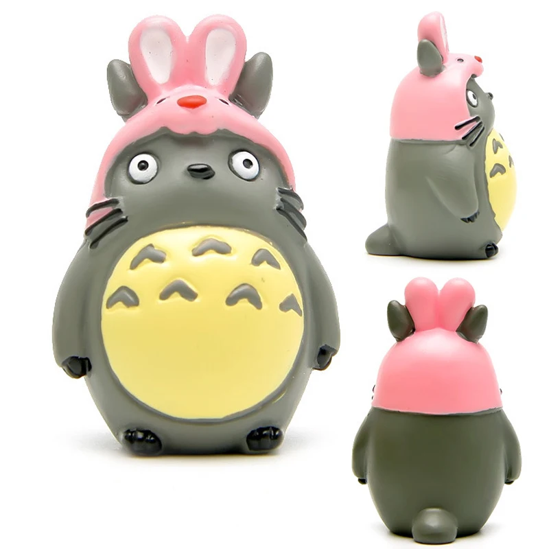 1 шт. DIY Studio Ghibli Хаяо Миядзаки аниме Мой сосед Тоторо знак ПВХ фигурку Игрушечные
