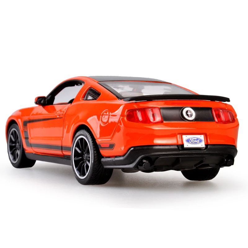 Maisto Mustang BOSS 302 оранжевый 1:24 металлический гоночный автомобиль для игр
