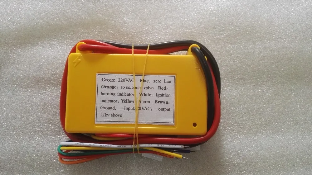 Регулятор зажигания газовой горелки 220 В/110 В желтый цвет|gas spark igniter|gas igniterspark