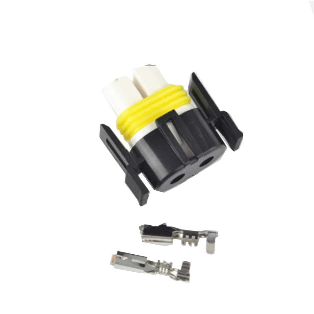

1pcs Car Motorcycle H11 Ceramics Waterproof DIY Female Quick Adapter Connector Terminals Plug Kit For Car Led