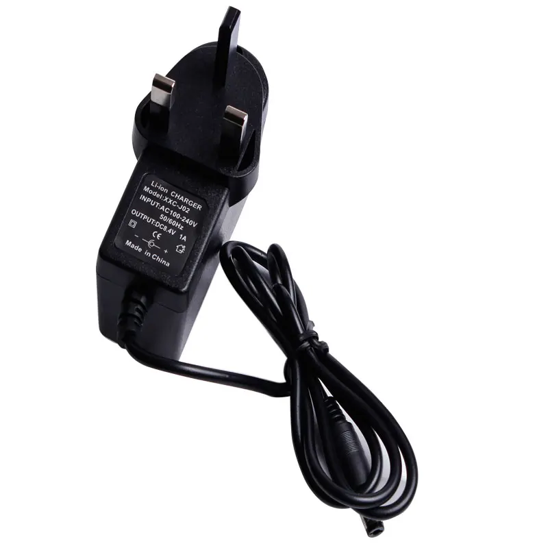 Sofirn 8,4 V 1A адаптер 50/60Hz 18650 Литий Батарея Зарядное устройство DC 5,5*2,1 MM США ЕС великобритания Plug Зарядное устройство