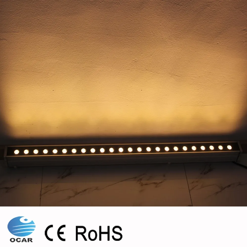 

1M 12W LED Wall Washer Landscape light 12V 24V AC 85V-265V outdoor lights wall linear lamp floodlight 100cm wallwasher