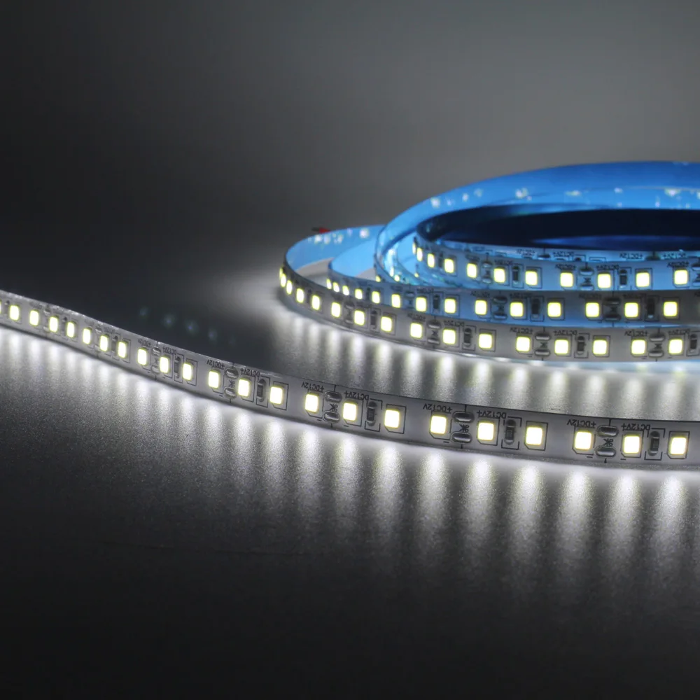 5 м 600 SMD 2835 12 В Светодиодная лента Белая 6000 К 3000 теплая белая светодиодная полоса
