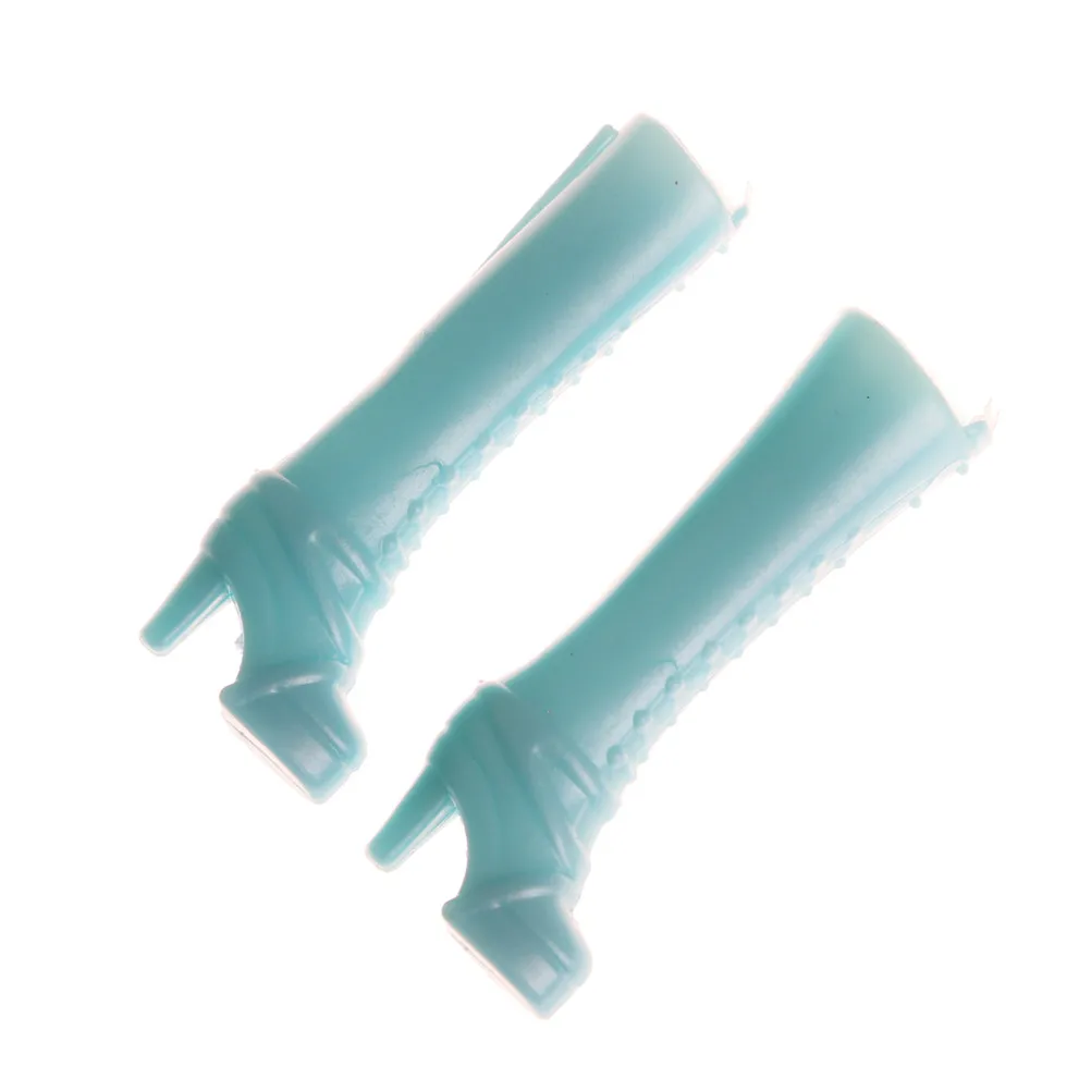 5 пар/лот ПВХ синие сапоги Стиль Ассорти Повседневные высокие каблуки длинные