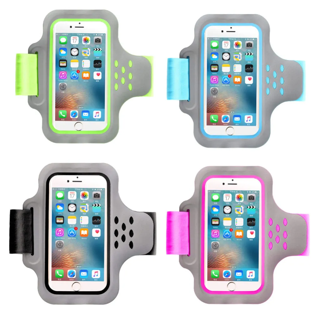 

5.5 inch Reflective Armband Case Cover for Mobile Phones Outdoor Sports Running Jogging Gym Sports Arm Bag