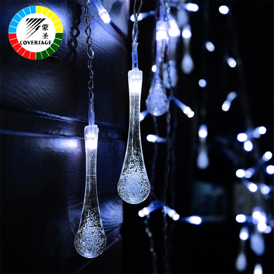 Coversage Lucine Luces Led Navidad сказочные гирлянды свадебные занавески Guirlande Lumineuse Cortina светодиодные гирлянды Decorativas