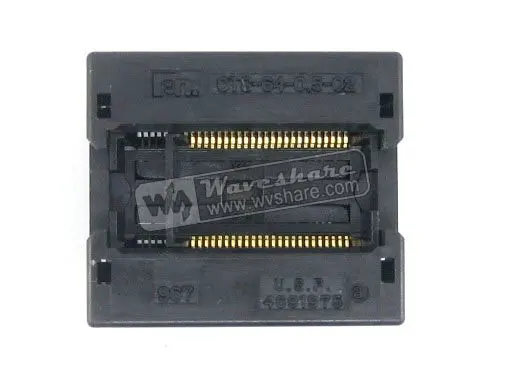 SSOP48 TSOP48 OTS-48(64)-0.5-02 Enplas IC Test Burn-in Socket Programming Adapter 0.5mm Pitch 6.1mm Width