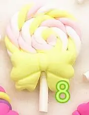 

Набор миниатюрных леденцов из полимерной глины Ywbeads 10 шт.