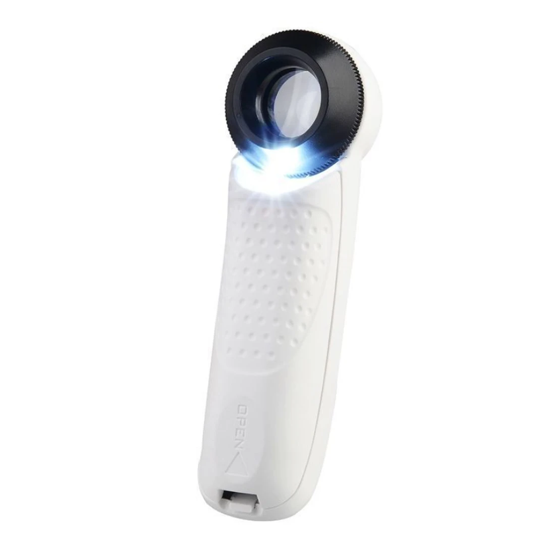 40X Handheld Magnifier Magnifying Glass Loupe Lens For Reading Jewelry Watch Repair Tool With 2 LED Light | Инструменты