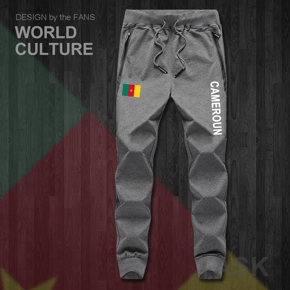 Cameroon CMR Cameroun Cameroonian mens pants joggers jumpsuit sweatpants track sweat fitness fleece tactical nation leggings new | Мужская