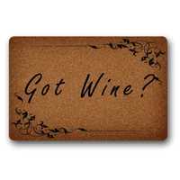 door mat entrance mats got wine for bar non slip doormat 23 6 by 15 7 inch machine washable non woven fabric