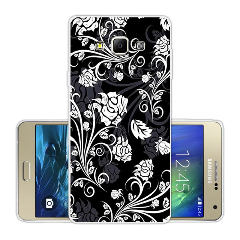 Силиконовые чехлы для телефонов Samsung Galaxy A7 2015 5 дюймов A700F A700H SM-A700F A7009 Scenic Eagle Coque A700