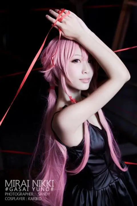 Лидер продаж дневник gasui Yuno Mirai nikki черная PU Короткая юбка костюм для косплея