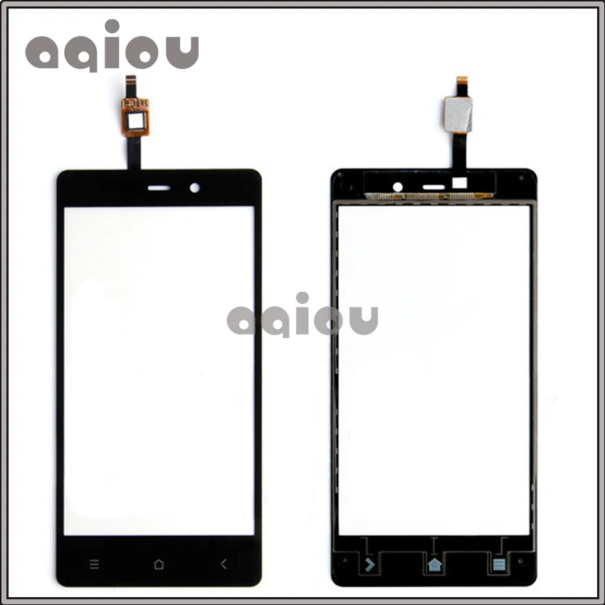 10 шт./лот 5 0 "Сенсорный экран для Fly IQ453 планшета спереди Стекло объектив Сенсор