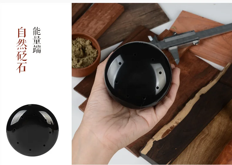 Китайский ручной камень иглы теплый прижигание jar Guasha массаж мокса рулон палка держатель Moxa Паровая коробка Массажер для акупунктуры тела