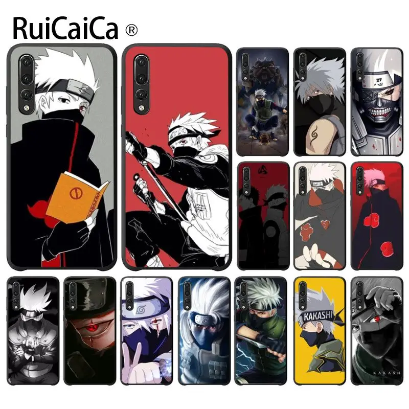 Ruicaica Hokage Naruto Kakashi черный мягкий чехол из ТПУ с японским аниме для телефона Haiwei P9 P 10
