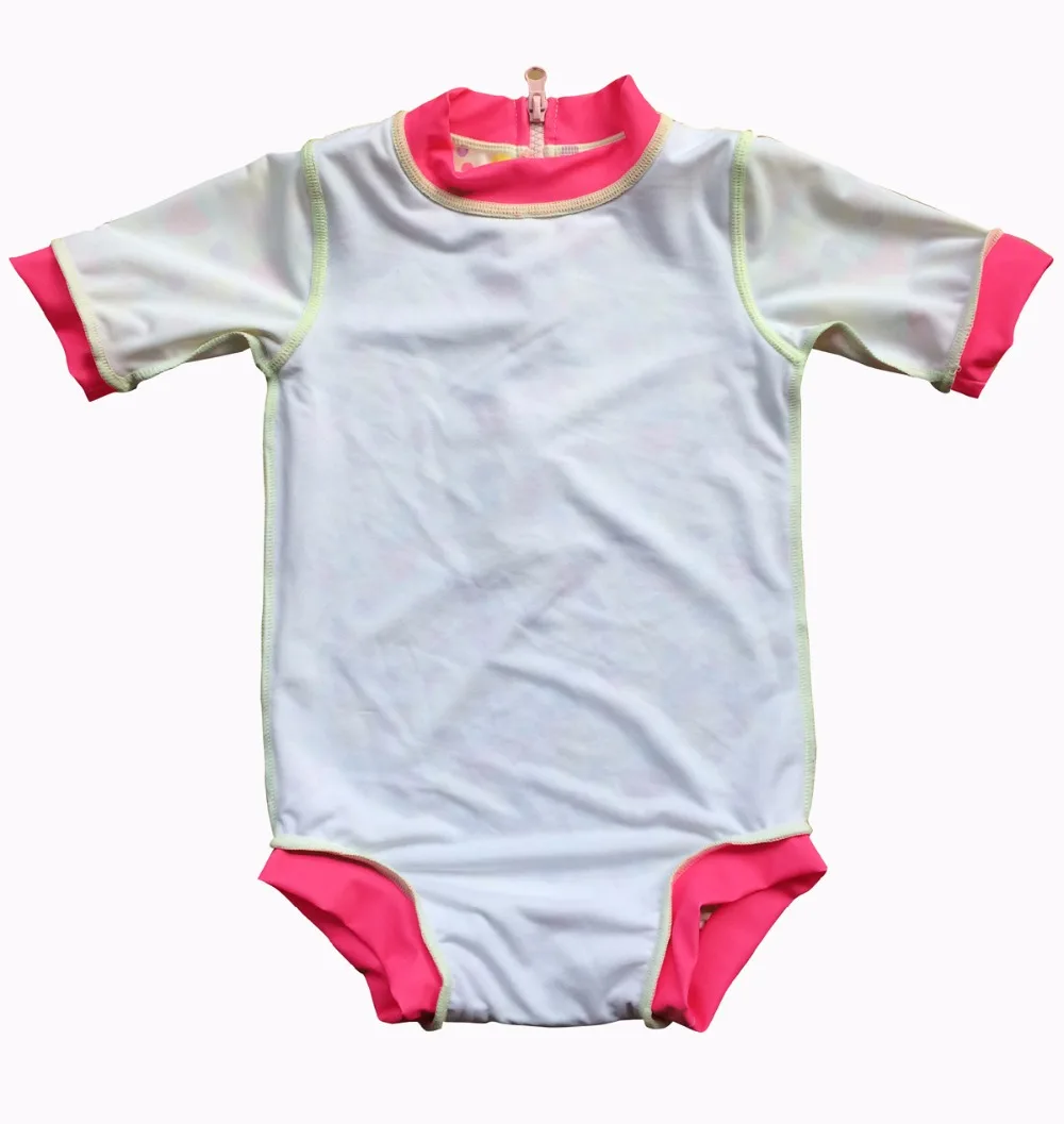 Bonverano (TM) Младенческая Девочка UPF 50 + защита от солнца S/S клубника один кусок Zip