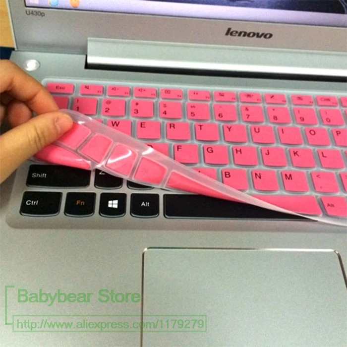 Силиконовый защитный чехол для клавиатуры ноутбука Lenovo Ideapad 410 500S-13 U410 S40 U31 700S I1000