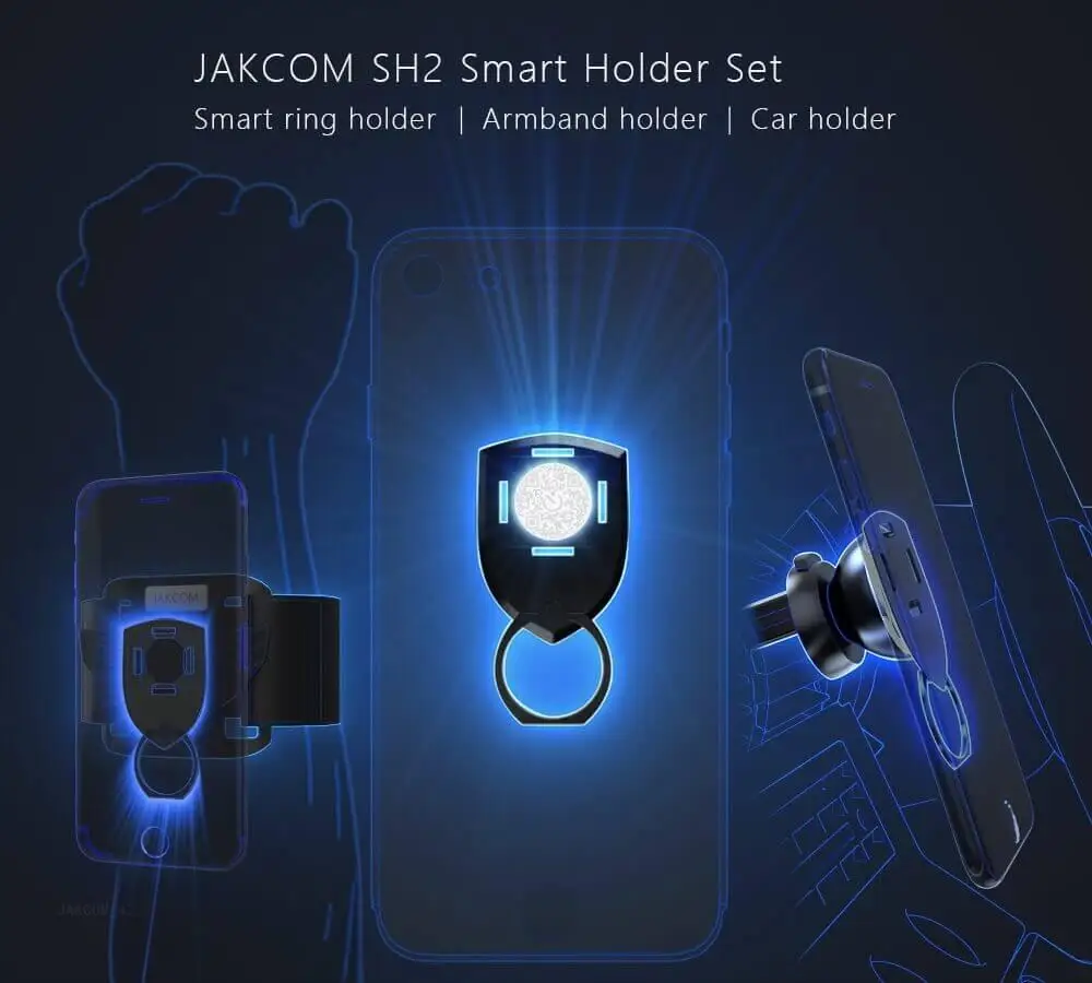 JAKCOM SH2 умный комплект держателей горячая Распродажа как anel para celular pipsocket sujeta movil