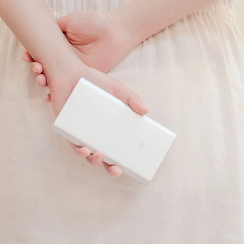 Original Xiaomi Mi Power Bank 2 10000mAh Two-way Quick Charge 14.1mm 10000 mAh Mobile Two | Мобильные телефоны и