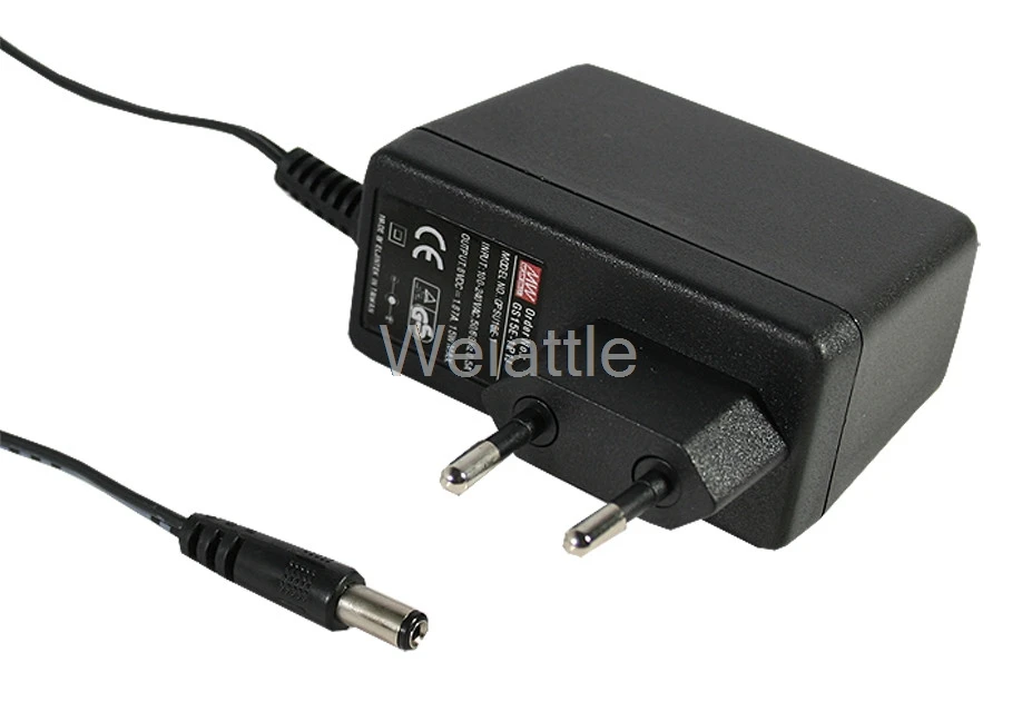

MEAN WELL Оригинал GS15E-4P1J 15V 1A meanwell GS15E 15V 15W AC-DC промышленный адаптер