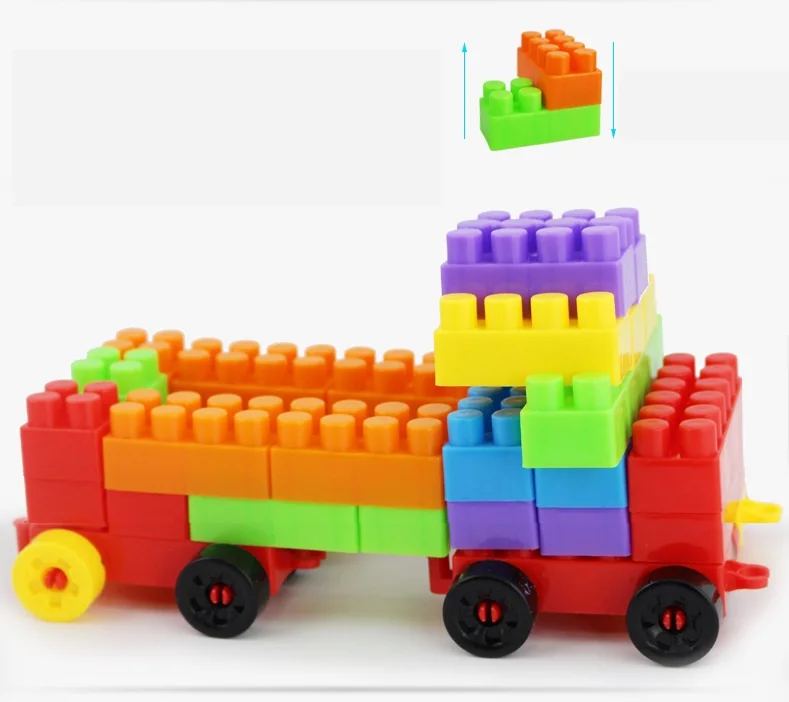 YARD 72/180/300 шт. Строительный блок дизайнерский конструктор развивающие игрушки