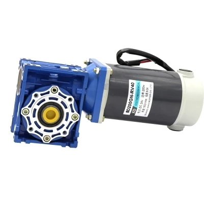 Двигатель постоянного тока RV40 турбинный мотор редуктор 12V24V двухступенчатый 120 Вт