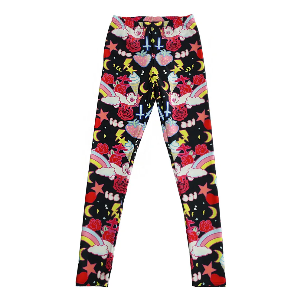 Весна и осень звезд цифровая печать опт розница Радуга клубника Сексуальная дна