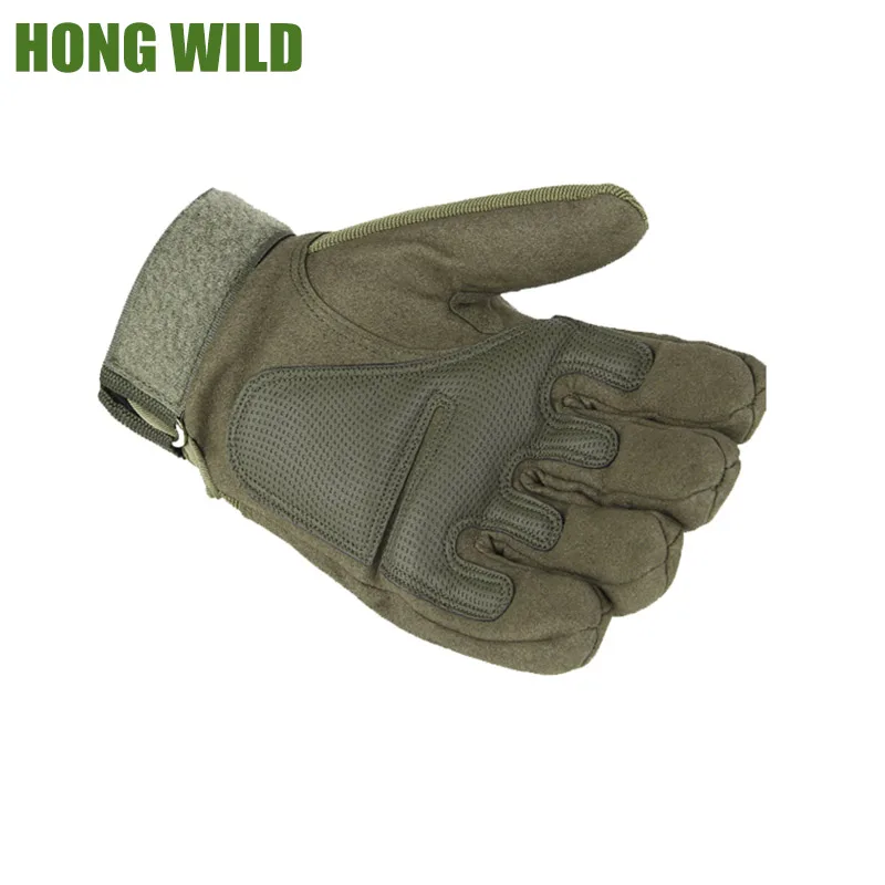 HONG WILD Army gear тактические перчатки для мужчин полный палец SWAT боевой военный карбоновый корпус противоскользящие страйкбол перчатки для пейнтбола