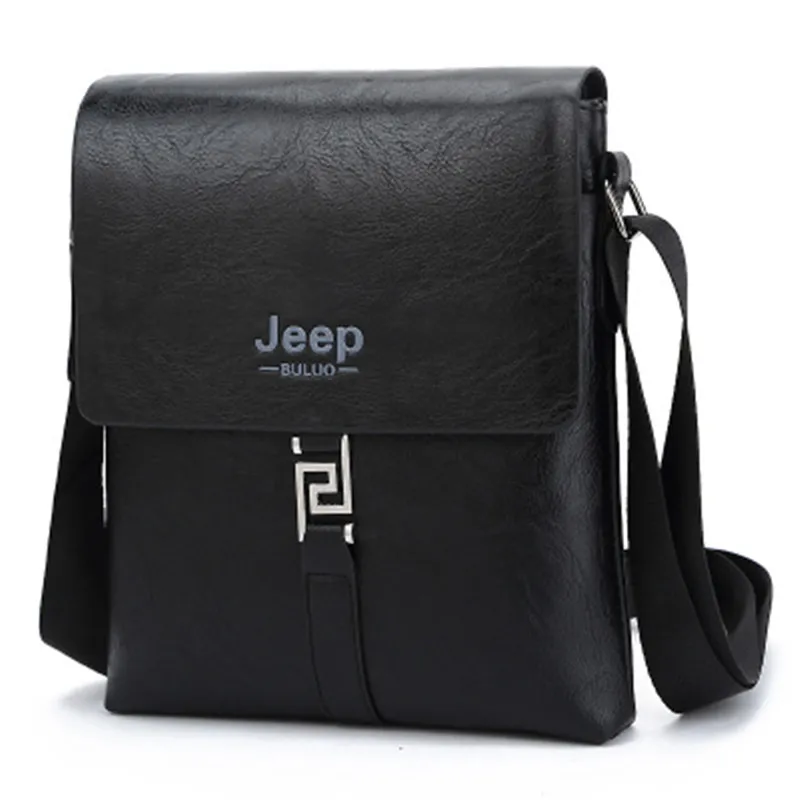 2017 Jeep buluo модные Для мужчин Сумки Водонепроницаемый корова Разделение кожа Сумка