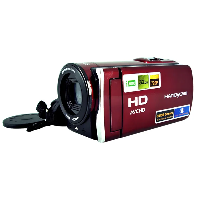 12MP 5.0MP CMOS профессиональная видео Камера DVR HDV-601s 3 0 &quot720P HD Цифровая видеокамера PC Cam