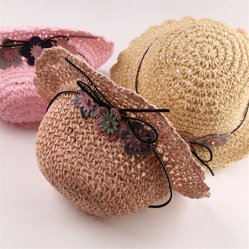 2019 летняя соломенная шляпа ручной работы Casquette Дети Путешествия богемные шляпы