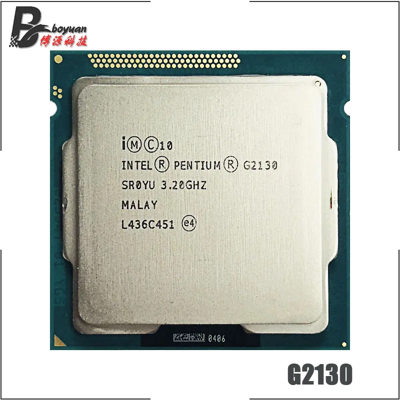 Двухъядерный процессор Intel Pentium G2130 3,2 ГГц 3 м 55 Вт LGA 1155