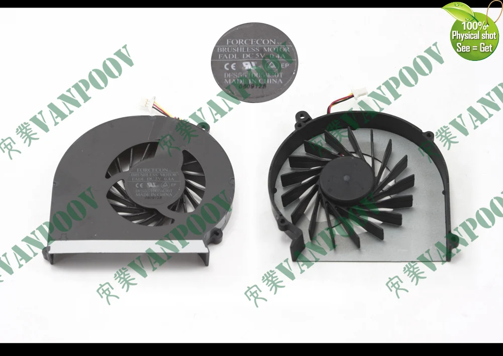 Новый охлаждающий вентилятор для ноутбука HP Compaq Presario CQ43 G43 CQ57 G57 430 431 435 436 серии