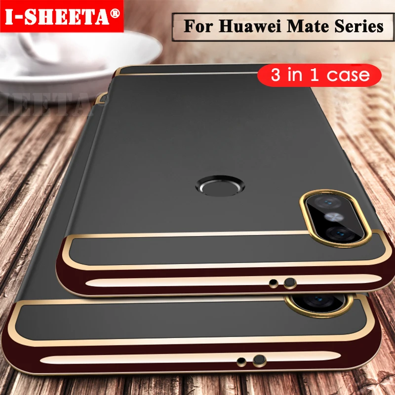 Чехлы для телефонов 3 в 1 жесткий чехол Huawei Mate 20 Pro Lite 20Lite покрытие защитная задняя
