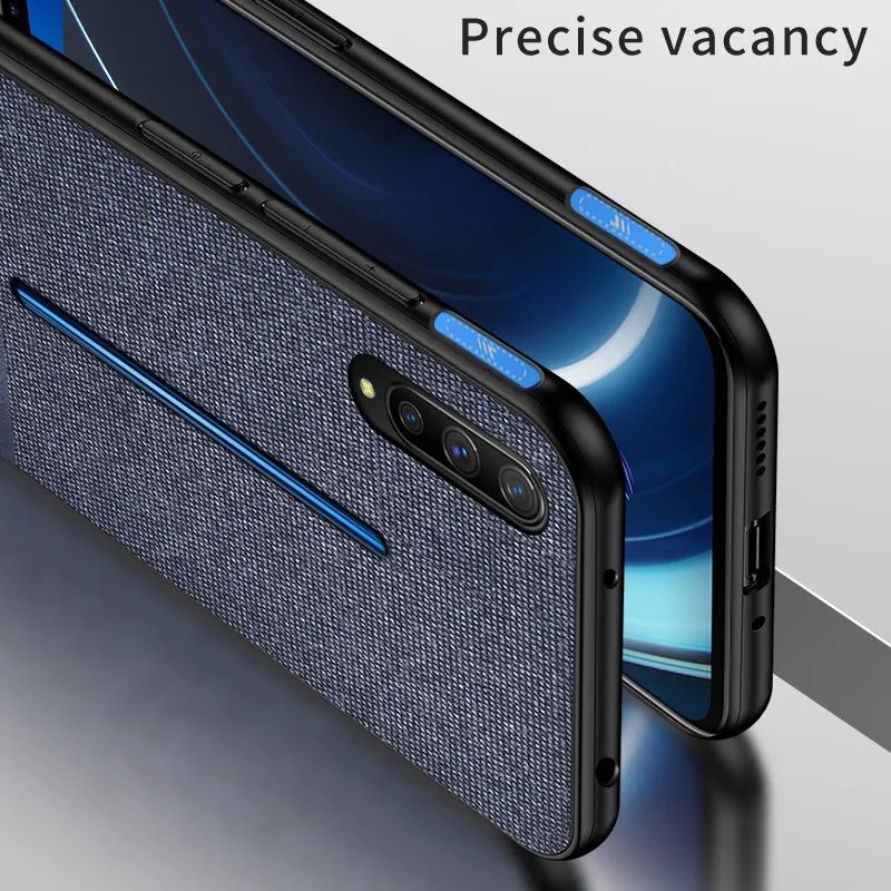 Ультра тонкий кожаный текстура ткани крышка для Vivo iqoo чехол мягкий рамка жесткая