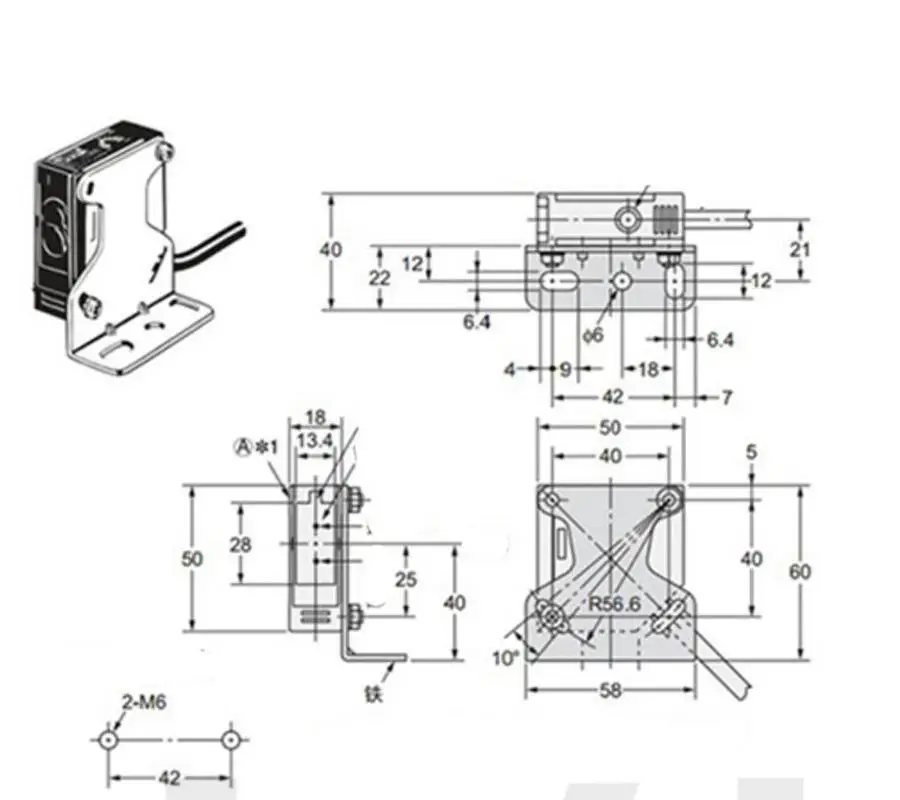 10 400 см 90 250 В AC NPN N/O N/C фотоэлектрический фотоэлемент|Выключатели| |